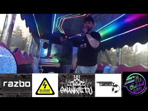 Swankie DJ Live Stream #41 (Hard Trance) On The Party Bus With Tommy B & Razbo