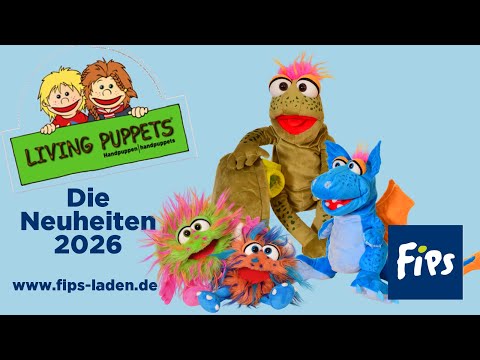 Die Living Puppets Handpuppen Neuheiten 2026