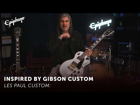 Epiphone Les Paul Custom - Epiphone Inspired By Gibson Custom