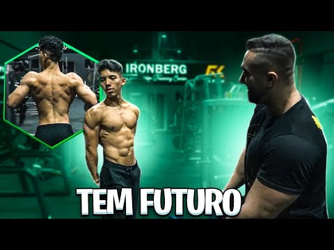 SHAPE DO FILHO DO RAMON COM APENAS 7 DIAS DE MUSCULAÇÃO