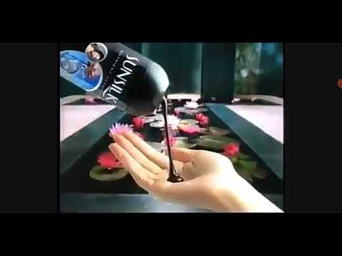 NEW! Sunsilk Silky Black Shampoo TV Commercial | 2002 30's