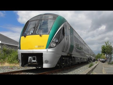 Irish Rail 22000 Class Intercity Train 22211 - Wexford Town, Ireland