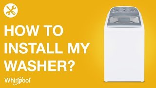 Whirlpool Washers Installation Instructions