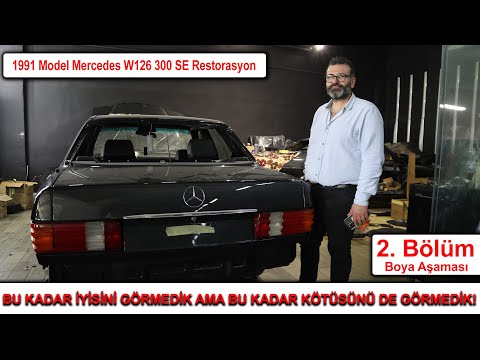 Bu Kadar İyisini Görmedik Bu Kadar Çürüğünü De Görmedik! 1991 Model W126 300 SE Restorasyon 2. Bölüm