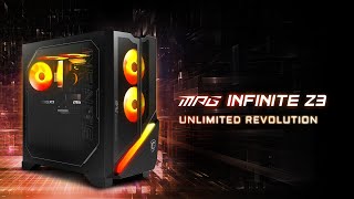 MPG Infinite Z3 9th - Unlimited Revolution | Gaming Desktop | AMD Ryzen 9000 Series | MSI