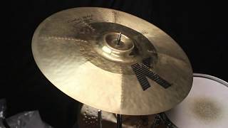 Video thumbnail for Used Zildjian 19" K Custom Hybrid Trash Smash - by The Drum Shop - Portland, Maine