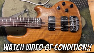 Video thumbnail for 1988 Wal Mk2 Mark 2 5 String Bass Guitar by Guitar Chimp