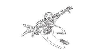 How to draw Spiderman - Easy step-by-step drawing lessons for kids