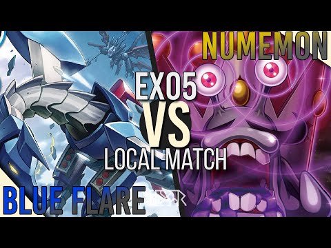 Blue Flare vs Numemon [Digimon TCG EX05 Local Match] Match Commentary
