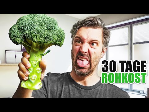 Einen Monat nur rohes Gemüse essen, wirklich gesund? 🥦 Selbstexperiment