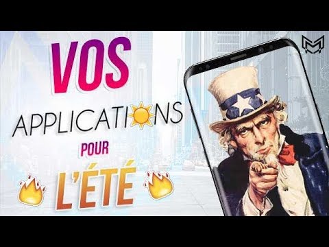 VOS APPLICATIONS POUR L' ETE 🏝