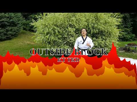 Outside Block KT Tae Kwon Do Tutorial