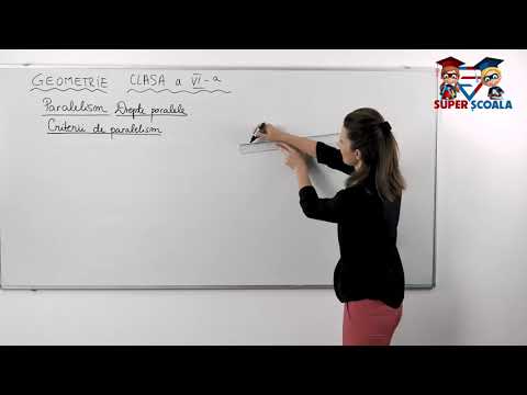 Clasa a VI-a - Paralelism. Drepte paralele. Criterii de paralelism.