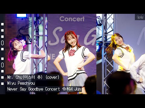 [Fancam] Miyu Peachyou - Mr. Chu(미스터 츄) (cover) @Never Say Goodbye Concert 令和4 Jun
