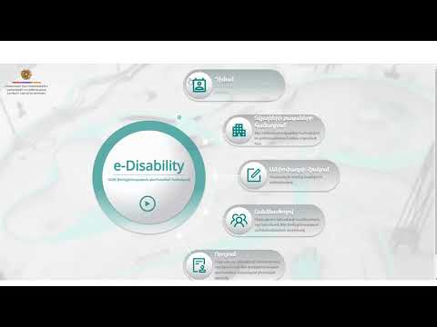 The e-disability.am platform to evaluate a person’s functionality has been launched: Ministry of Labor and Social Affairs