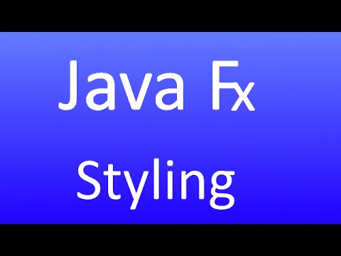 JavaFX [59] - Anwendung Stylen
