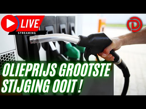 Olieprijs Grootste Stijging Ooit ! | Live Koers Update Bitcoin & Aandelen !