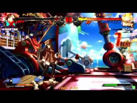 2014/7/12 GGXrd Mikado 3on3 Part 4