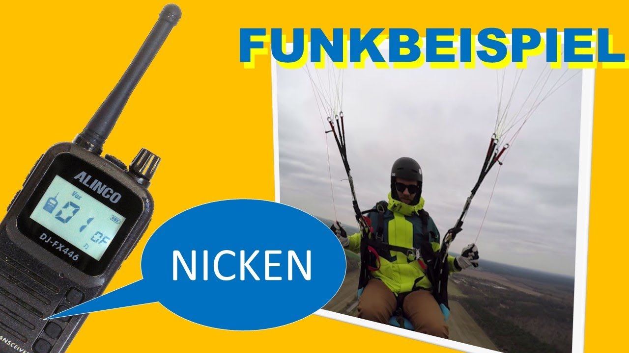 Funkeinweisung: Stabilisieren von Nickbewegungen