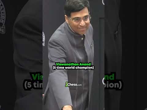 Vishy Anand Made Inaugural Move For Gukesh! #gukeshding #dingGukesh