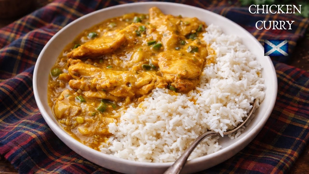 Slow Cooker Chinese Takeaway Chicken Curry