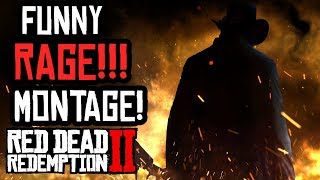Red Dead Redemption 2 - FUNNY FAILS &amp; RAGE!!!