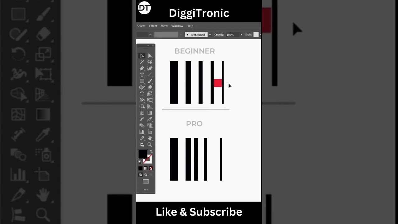 Master Adobe Illustrator: The Ultimate Beginner to Pro Course | DiggiTronic #diggitronic