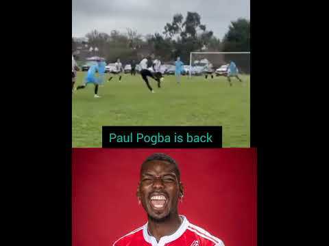 Paul Pogba scored this goal in Monaco training today. #paulpogba #monaco