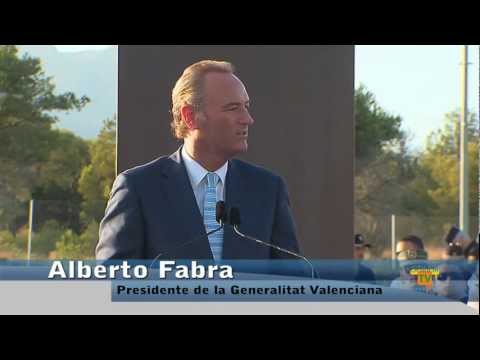 11/08/11 – Alberto Fabra inaugura la Avenida José Ramón García Antón de La Nucía