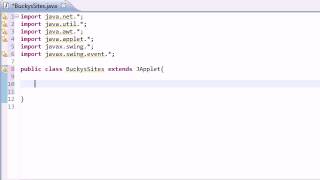 Intermediate Java Tutorial - 29 - Making a Simple Networking Applet