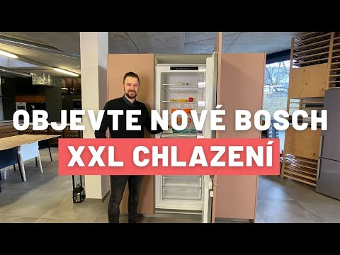 Nová dimenze chlazení s vestavnými chladničkami Bosch XL a XXL!