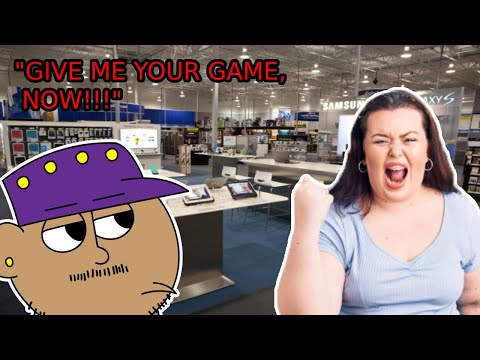 KAREN TRIES TO STEAL MY GAME