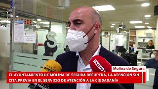 Se recupera la atención sin cita previa en el servicio de atención a la ciudadanía