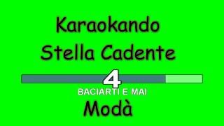 Karaoke Italiano - Stella Cadente - Modà ( Testo )