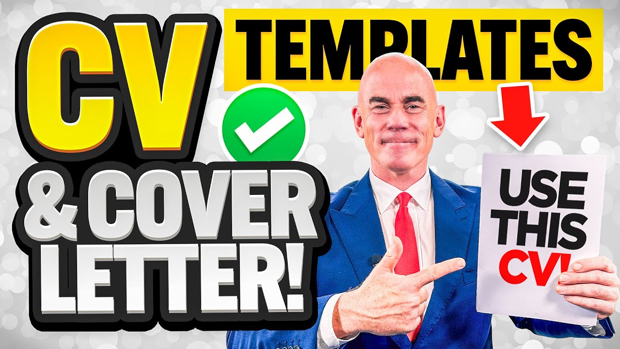 HOW TO WRITE A CV in 2024! (SAMPLE CV & COVER LETTER TEMPLATES FOR JOB APPLICATIONS!)