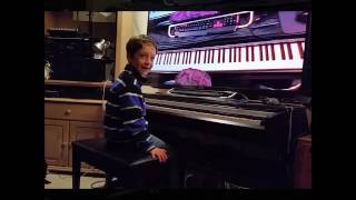 My 8 year old student taking his Arpeggios to the next level!  Lighthouse School of Music