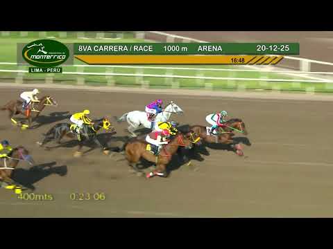 Monterrico Racetrack - 8th Race December 20, 2025