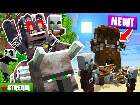 Minecraft The Deep End SMP Stream 11: Raids & Outposts