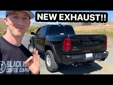 The RAM gets a MAGNAFLOW Exhaust!!