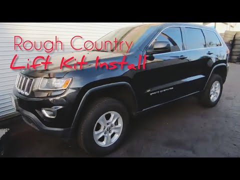 Grand Cherokee Rough Country Lift Kit Install / The Tire Garage TV Ep73