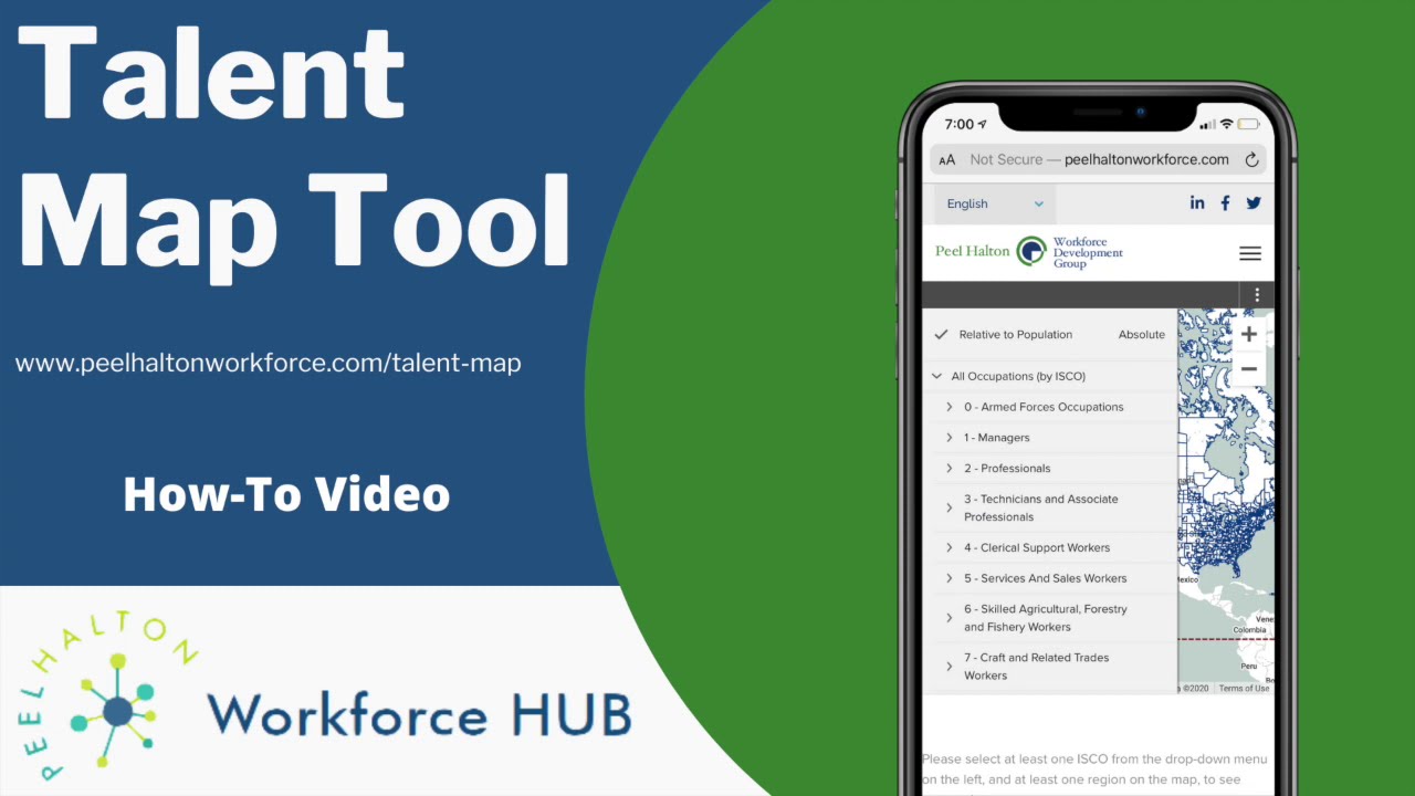Workforce Development Tools - Talent Map Tutorial