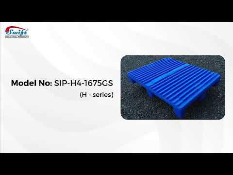 4 Way Plastic Printing And Packaging Industry Pallet L1060 x W750 x H180 mm