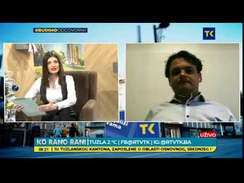 JUTARNJI PROGRAM RTVTK : TUZLAK, DOC.DR. IGOR HUDIĆ, DOBITNIK PRESTIŽNE NAGRADE IZ OBLASTI MEDICINE