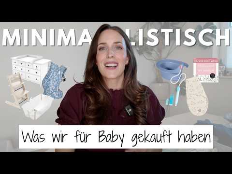 BABY FIRST EQUIPMENT | What we've bought so far (minimalist!)
