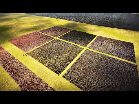 Knights Lay Siege to The Castle | Ultimate Epic Battle Simulator 2 | UEBS2