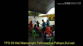 preview picture of video 'Kemeriahan pendukung Jokowi Pilpres 17 April 2019 TPS 03 Kel,Maroangin Palopo.'