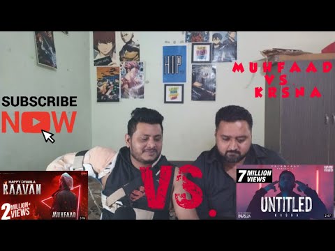 Happy Diwala Raavan | Muhfaad & KR$NA - UNTITLED | REVIEW | REACTION | NOOB BROS PROD.