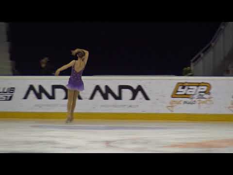 2017 Santa Claus Cup: Lia KUZMOVA(BUL) - FS BASIC NOVICE A1 GIRLS,Free skating