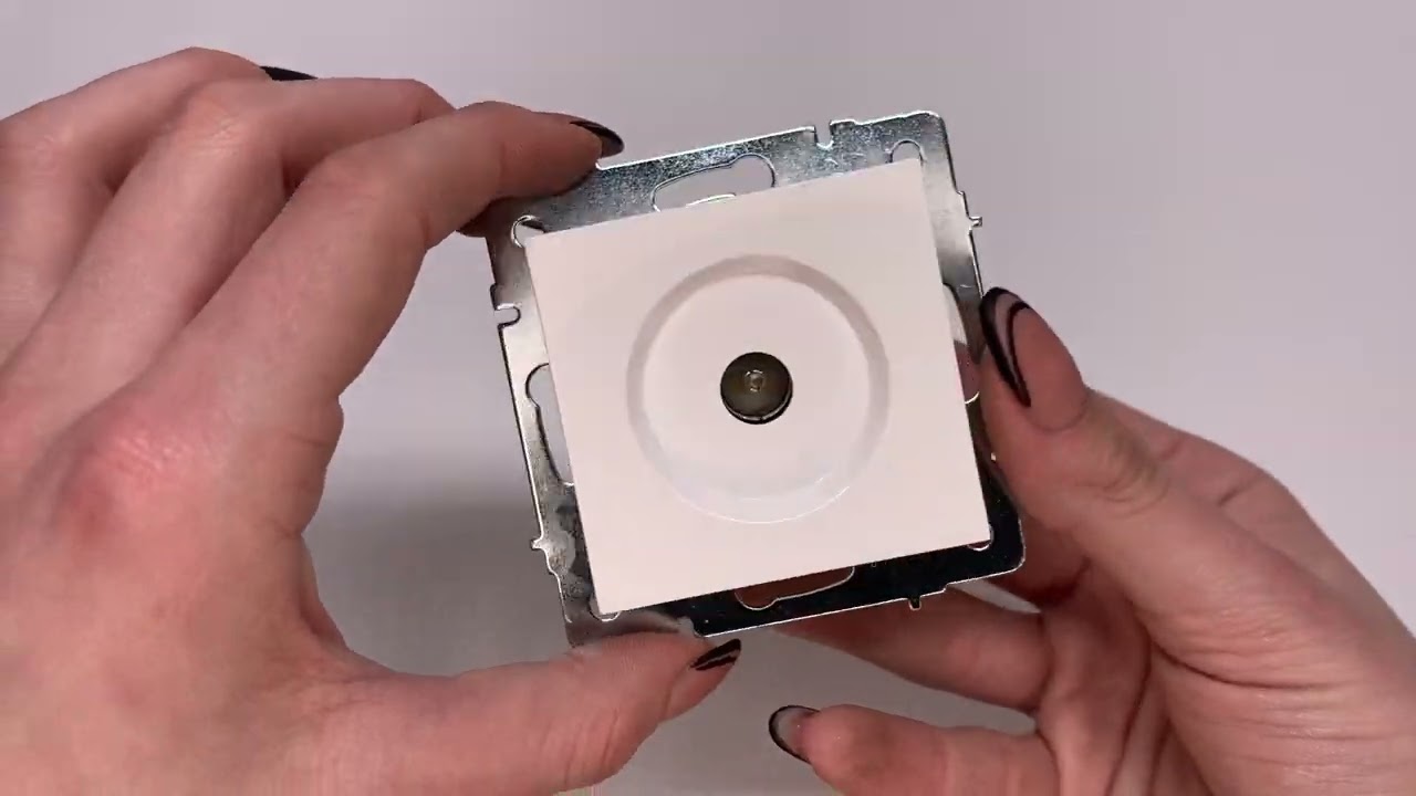 Розетка телевизионная проходная LEZARD Vesna белый 742-0288-129