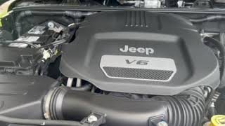 One-Owner, 33k-Mile 2015 Jeep Wrangler Sport Engine